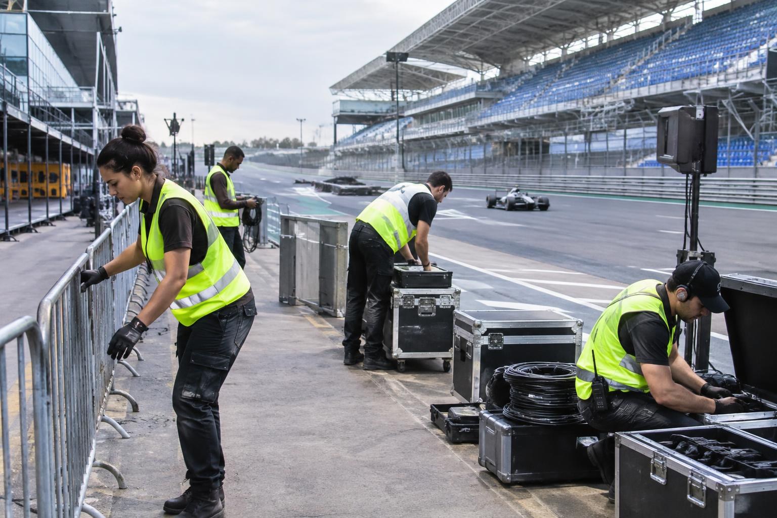 Trabalho no GP de São Paulo: remuneração diária pode chegar a R$ 250