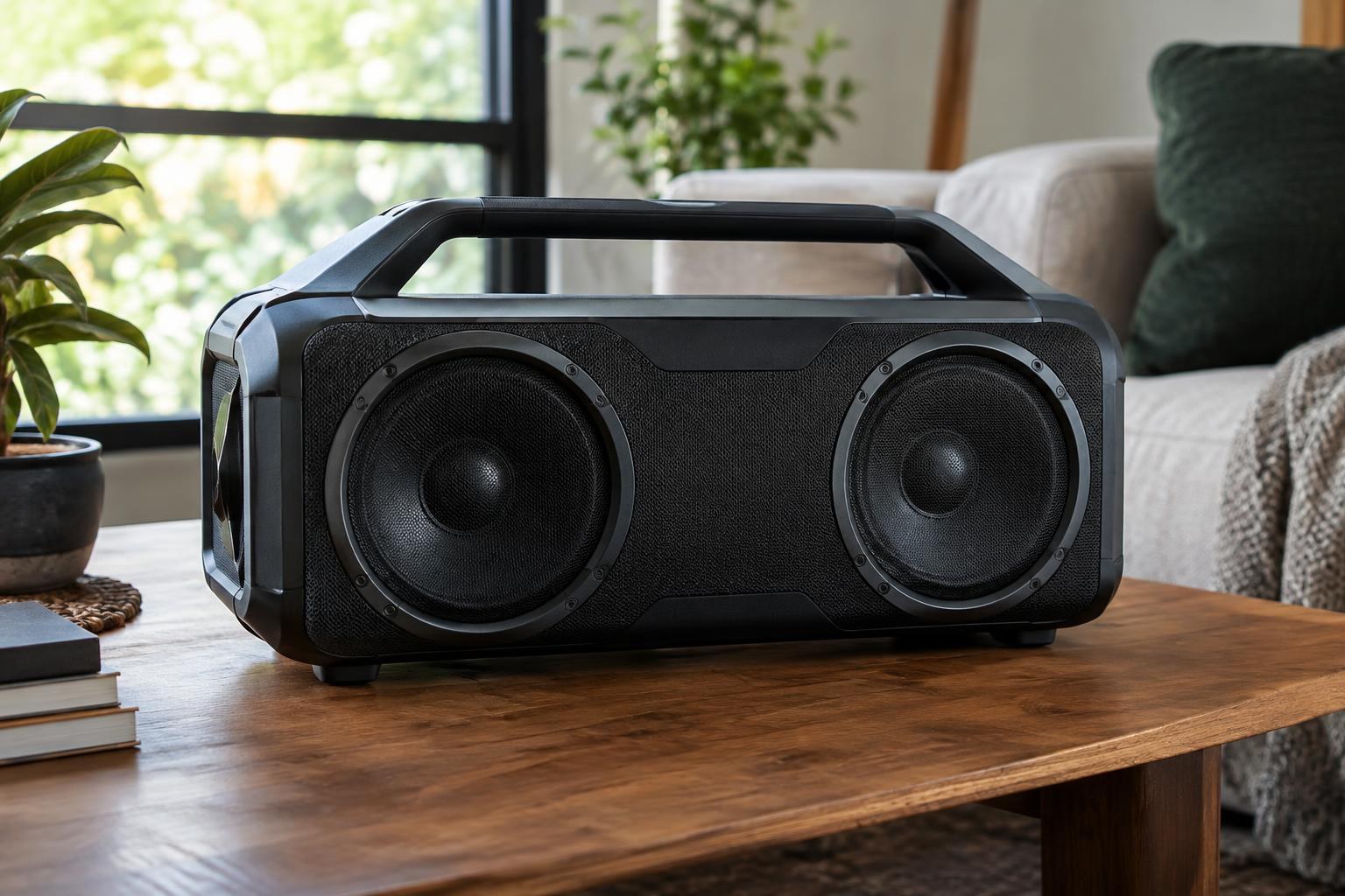 Caixa de som Philco Boombox Extreme aparece com desconto de 55% na Amazon